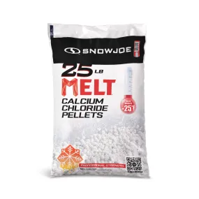 Snow Joe MELT25CCP Calcium Chloride Pellets Professional Strength Ice Melter | 25-Lbs.