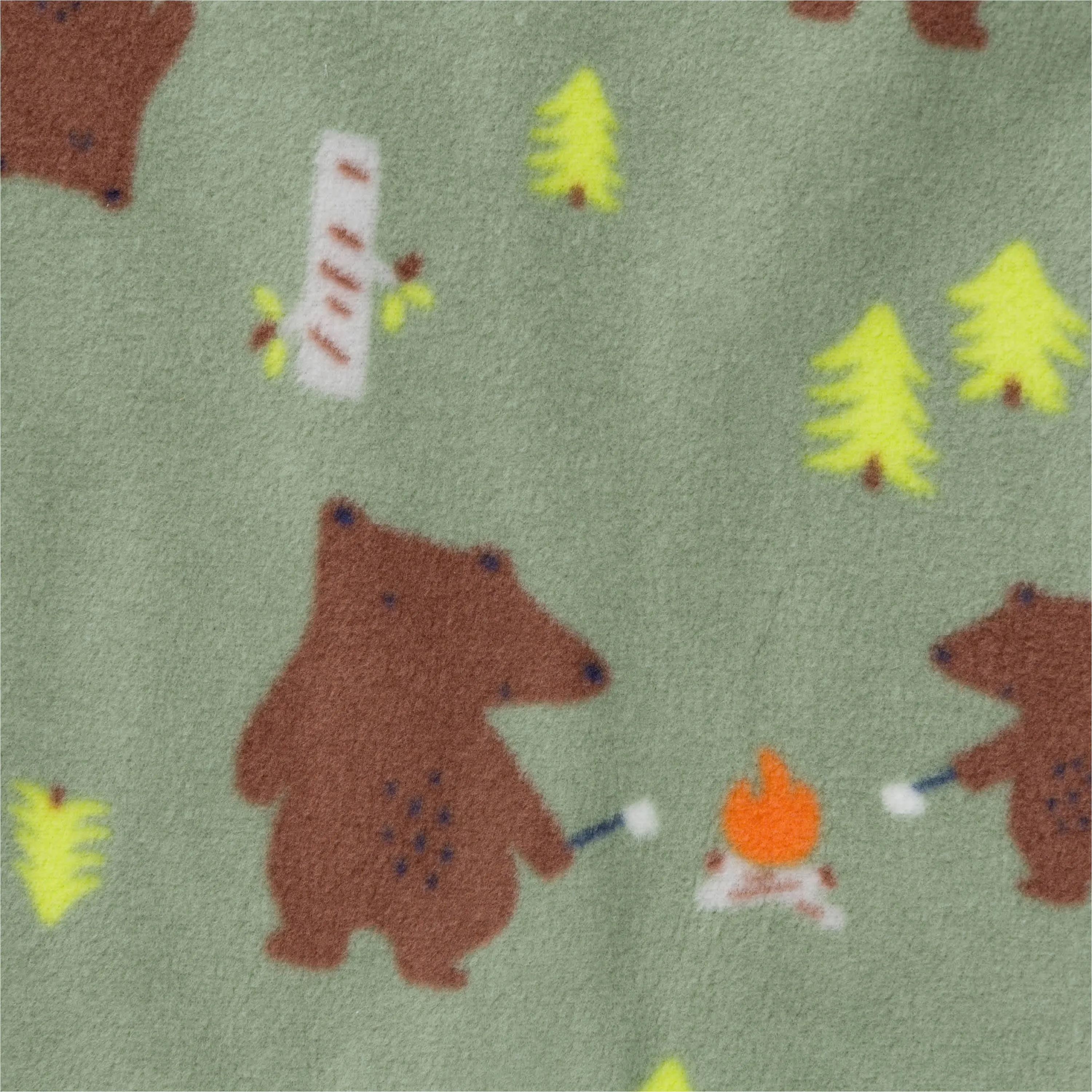 2-Pack Baby & Toddler Boys Bears Fleece Pajamas