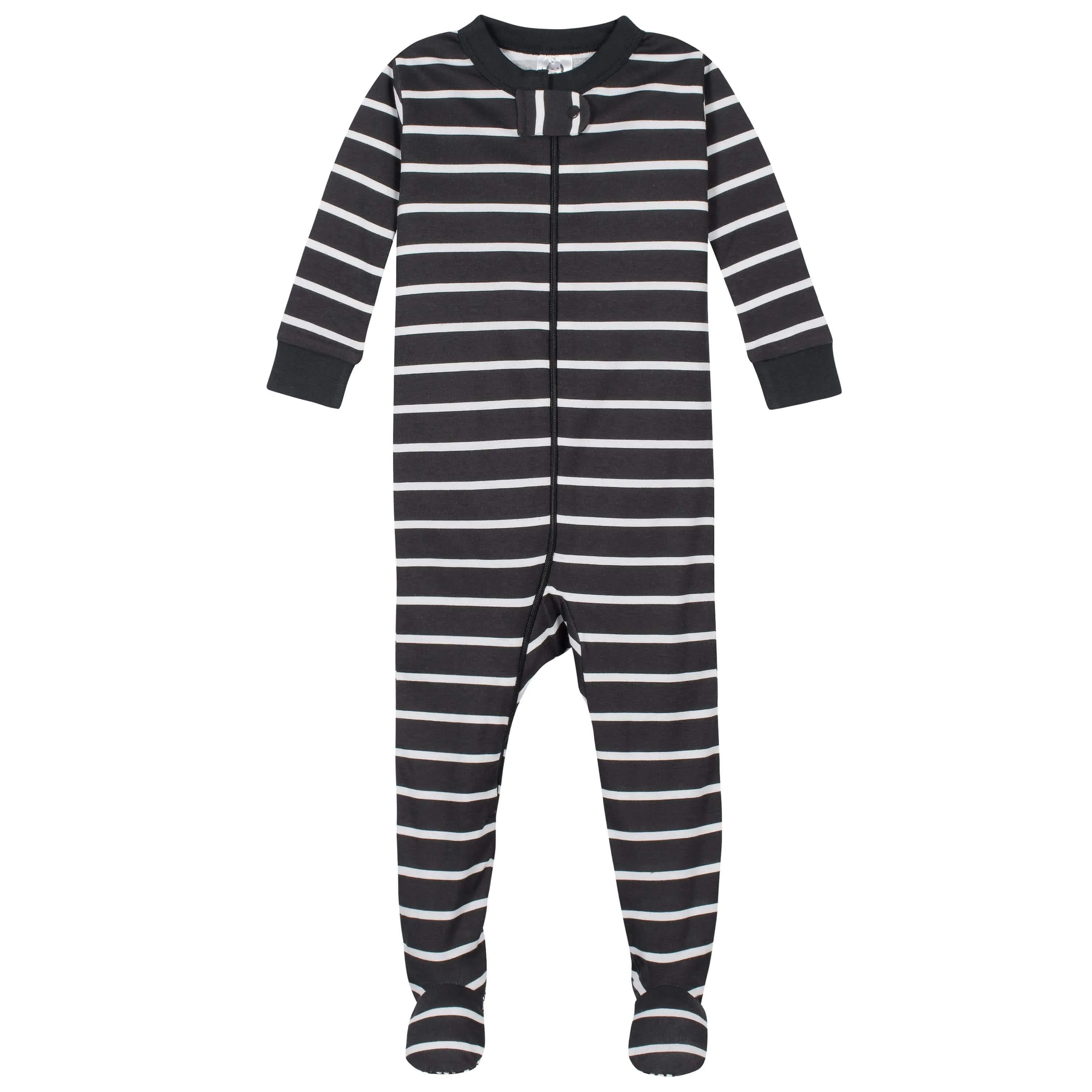 2-Pack Baby & Toddler Boys Dino Snug Fit Footed Cotton Pajamas