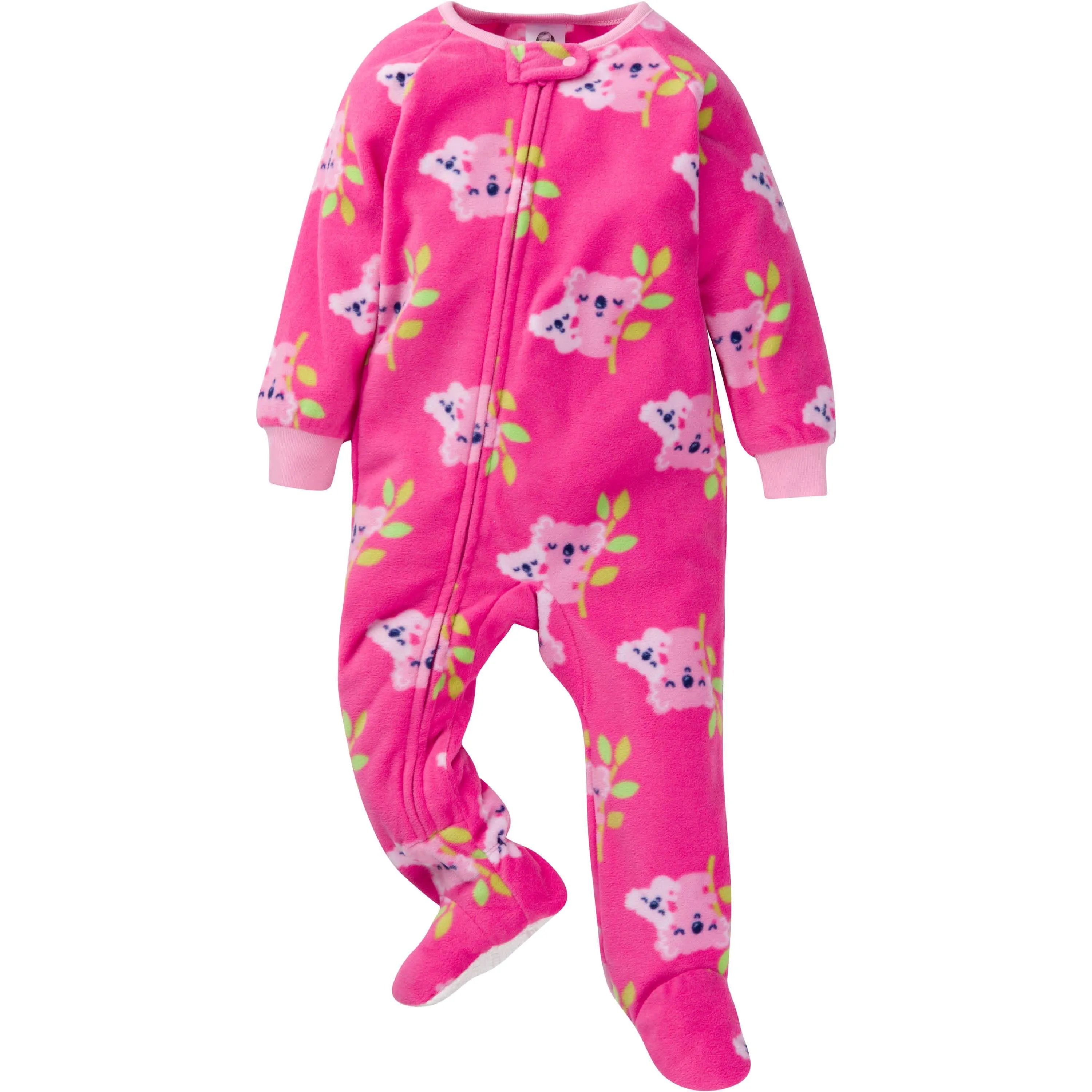 2-Pack Baby & Toddler Girls Koala Fleece Pajamas