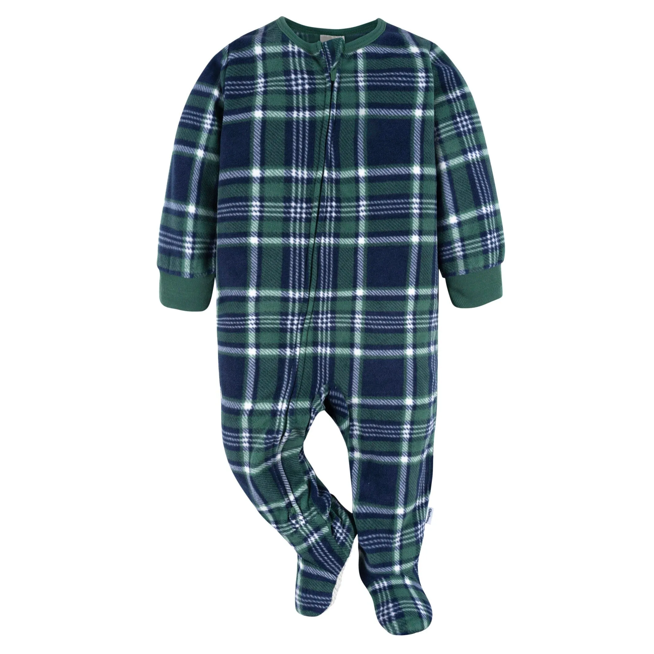 2-Pack Baby & Toddler Neutral Multi Fair Isle Fleece Pajamas