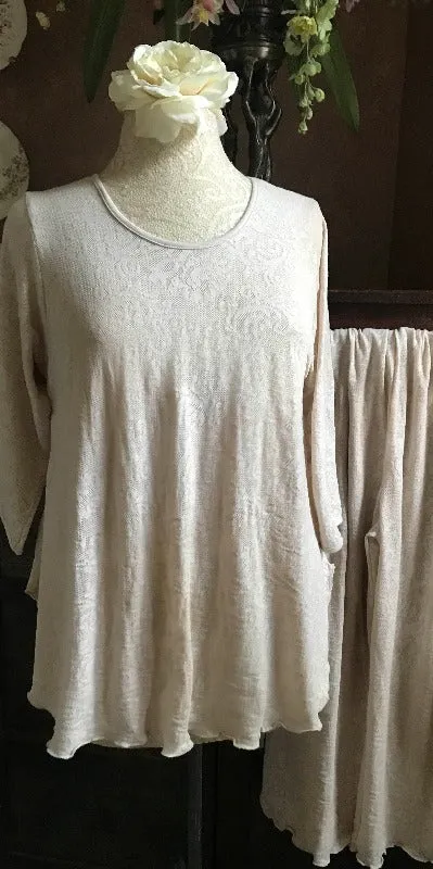 3/4 Sleeve Long Top & Palazzo Lace Collection