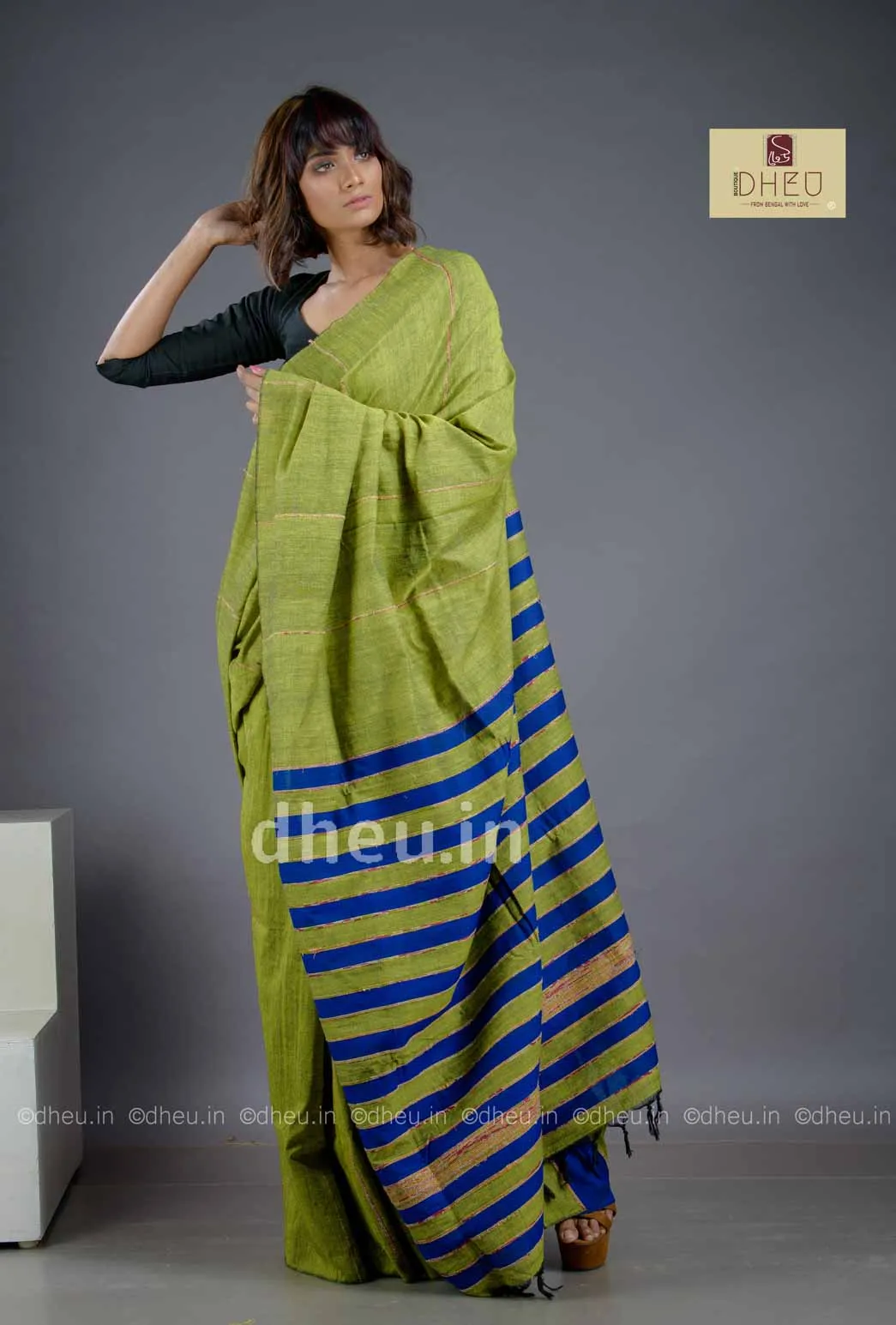 Aashiqui- Handloom Saree-Kurta Couple Set