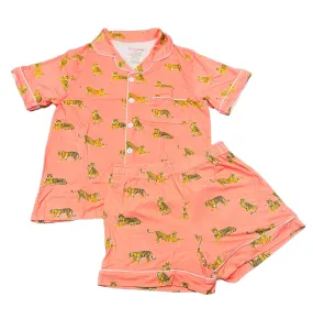 Adult Coral Tiger Pajamas