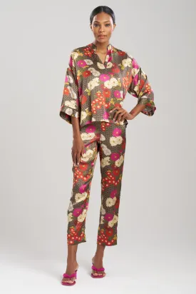 Agathe Mandarin Silk PJ