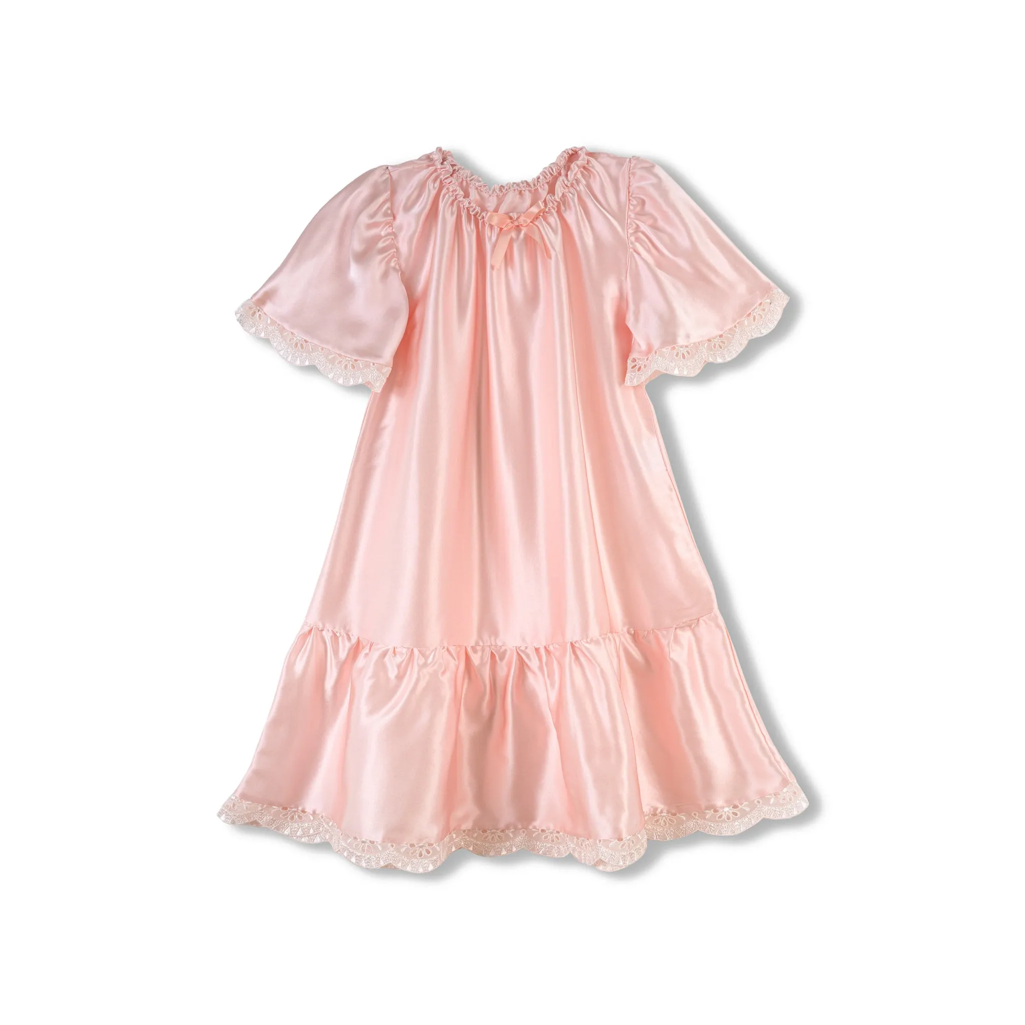 AGELEA GIRLS’ SILK NIGHTDRESS