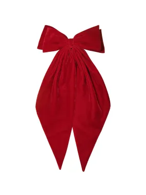 Annie’s Red Velvet Bow