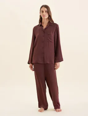 Audrey Washable Silk Full Length PJ