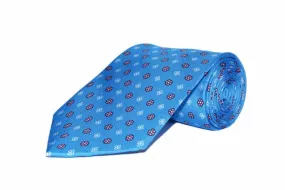 Baby Blue Floral Tie