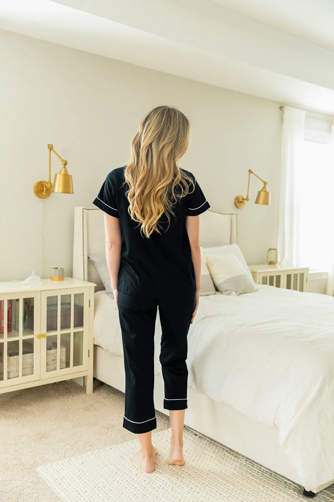 Black Recovery Pajamas