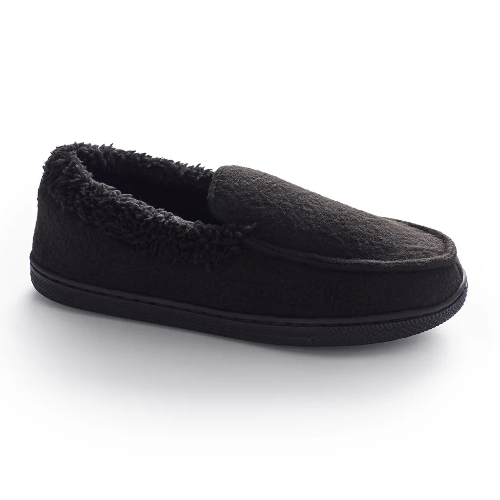 Boys Fleece Moccasin Slipper