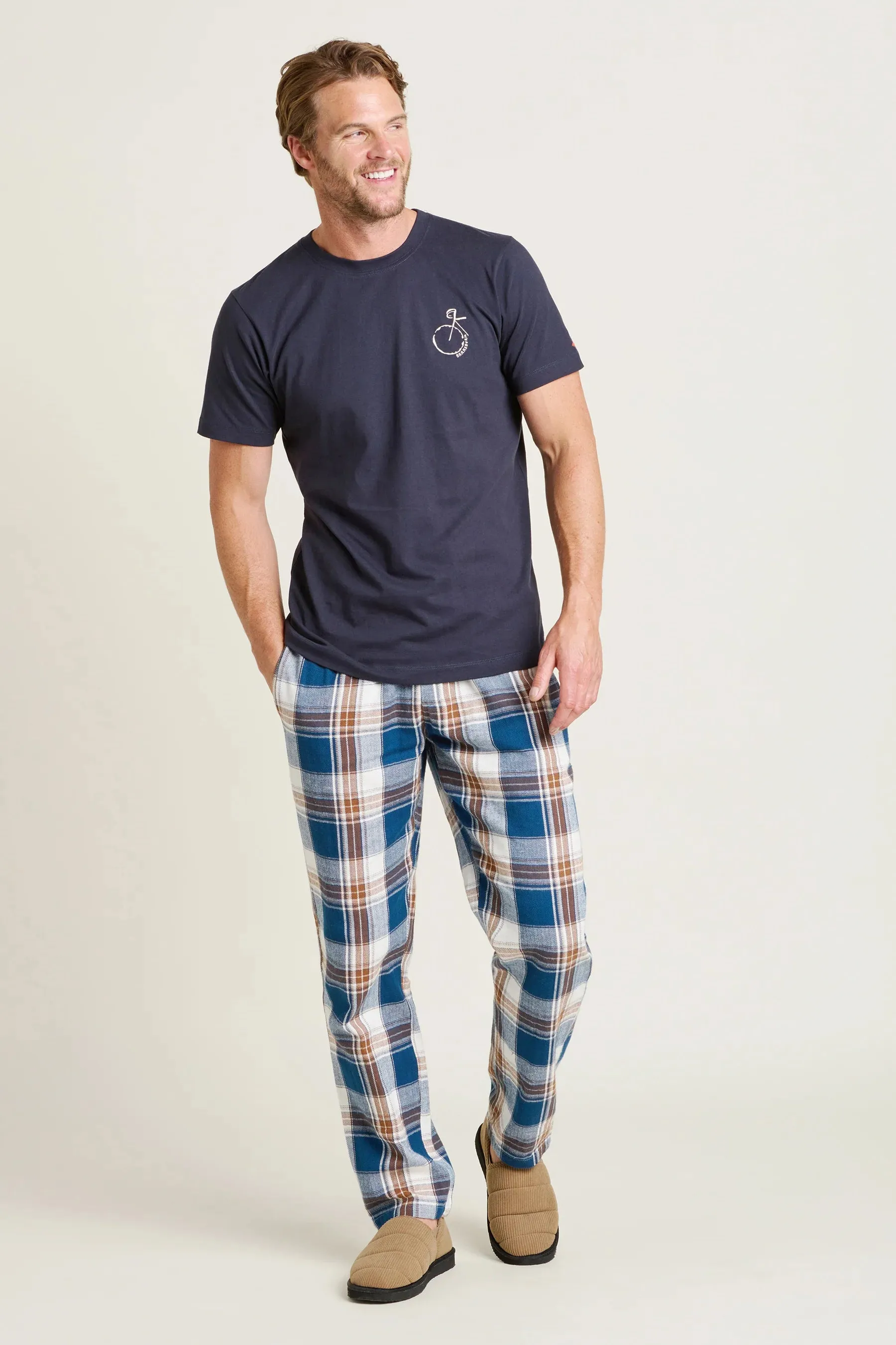 Brakeburn 34 Winter Check Pajama Bottoms