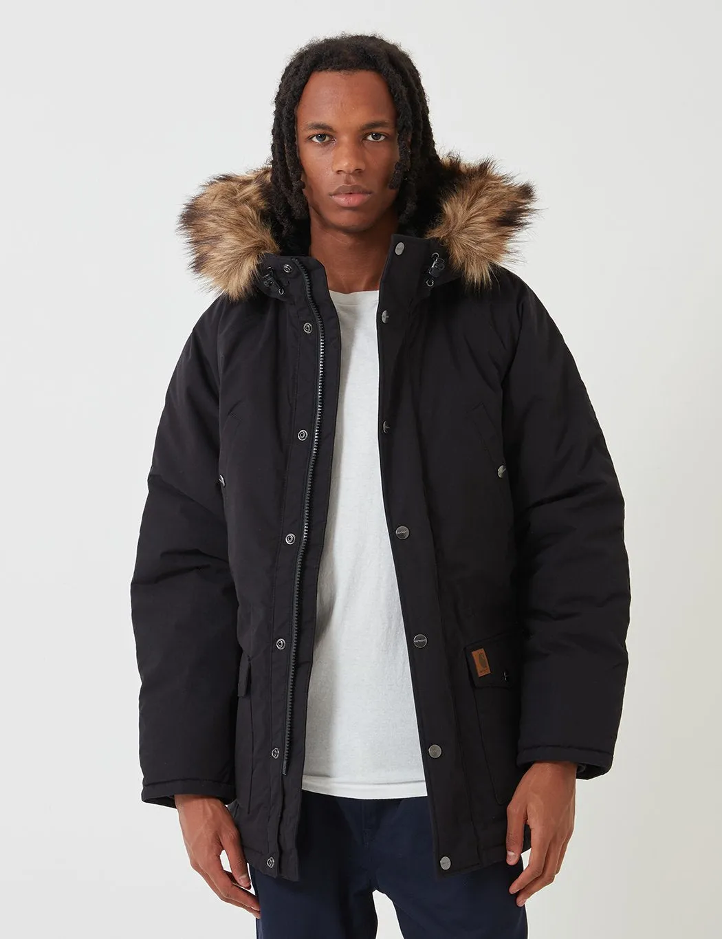 Carhartt-WIP Trapper Parka - Black