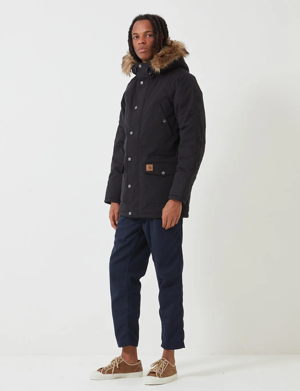 Carhartt-WIP Trapper Parka - Black