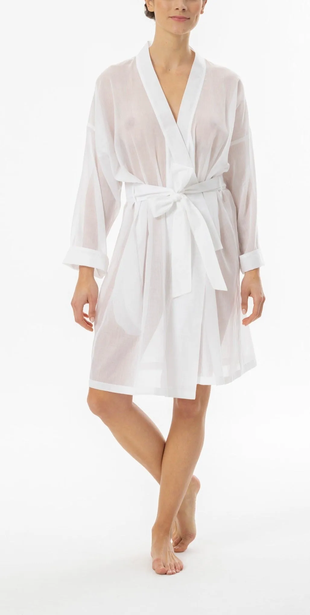 Celeste 3 Kimono Style Short Robe (In stock, 3 day delivery)