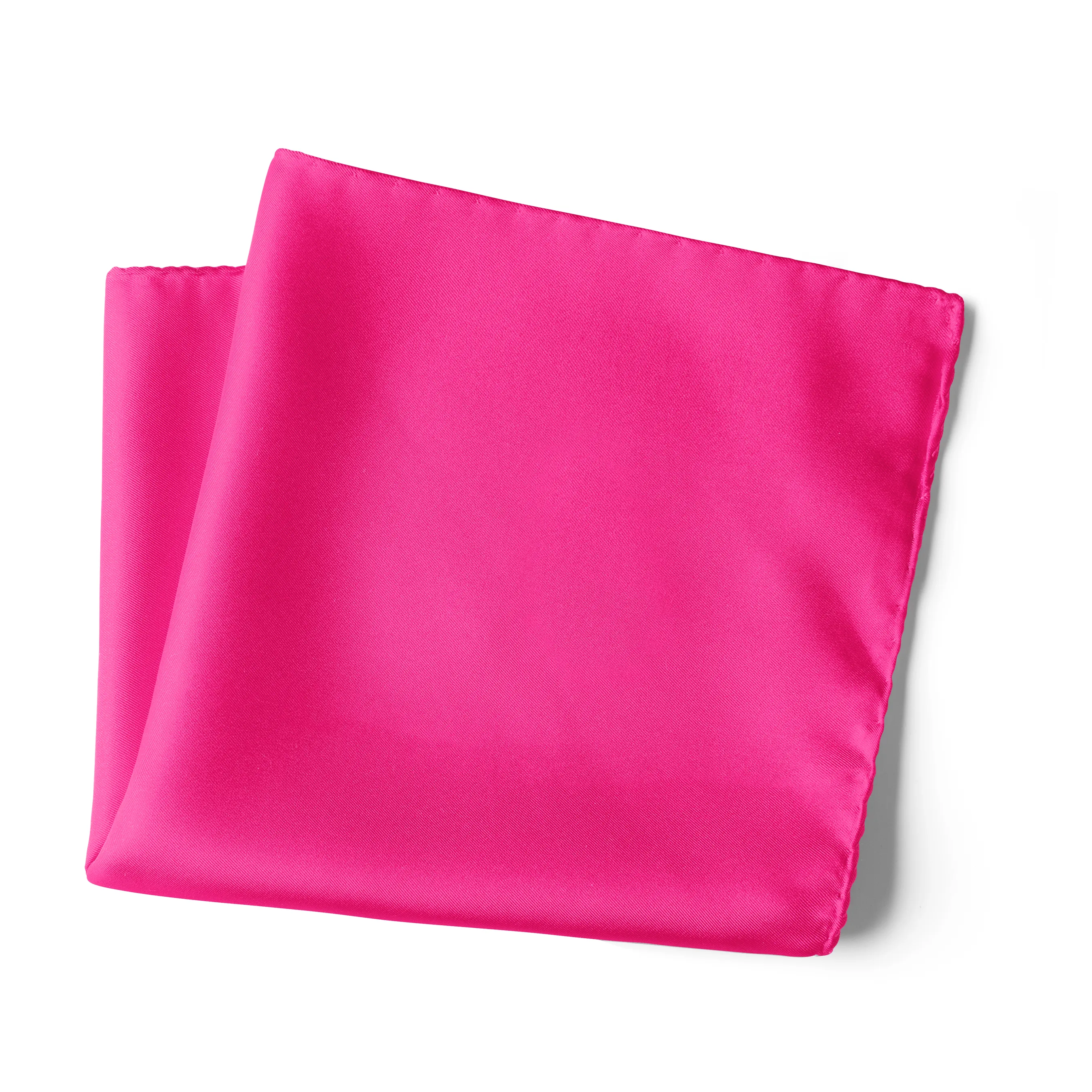 Chokore Fuschia Pocket Square - the Solids line