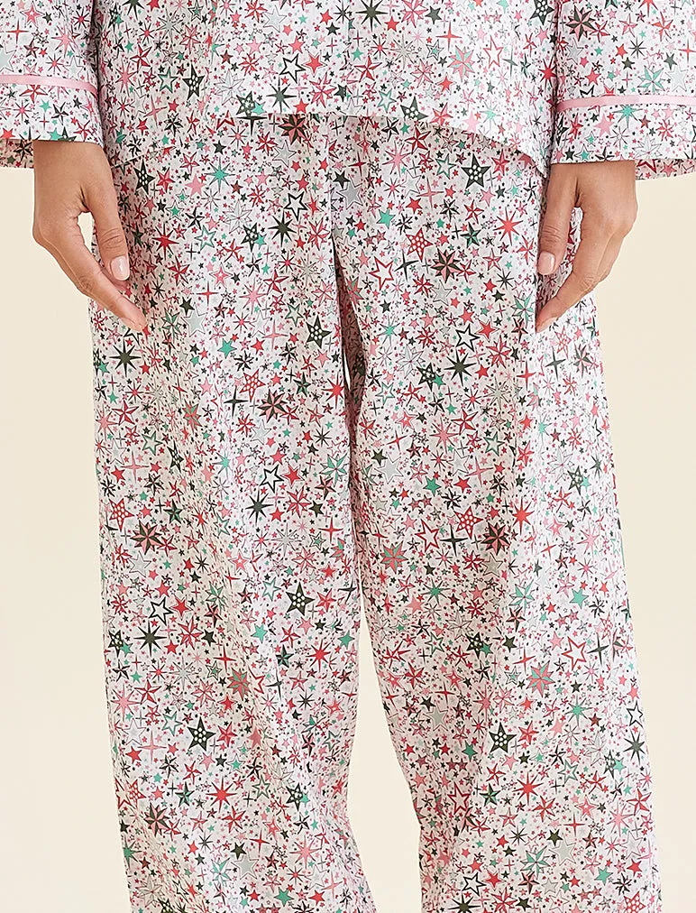 Christmas Stars Full Length PJ Set