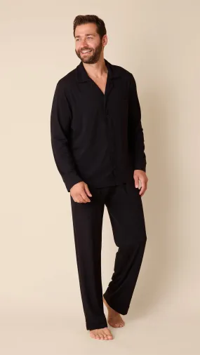 Classic Men's Pima Knit Pajama - Midnight