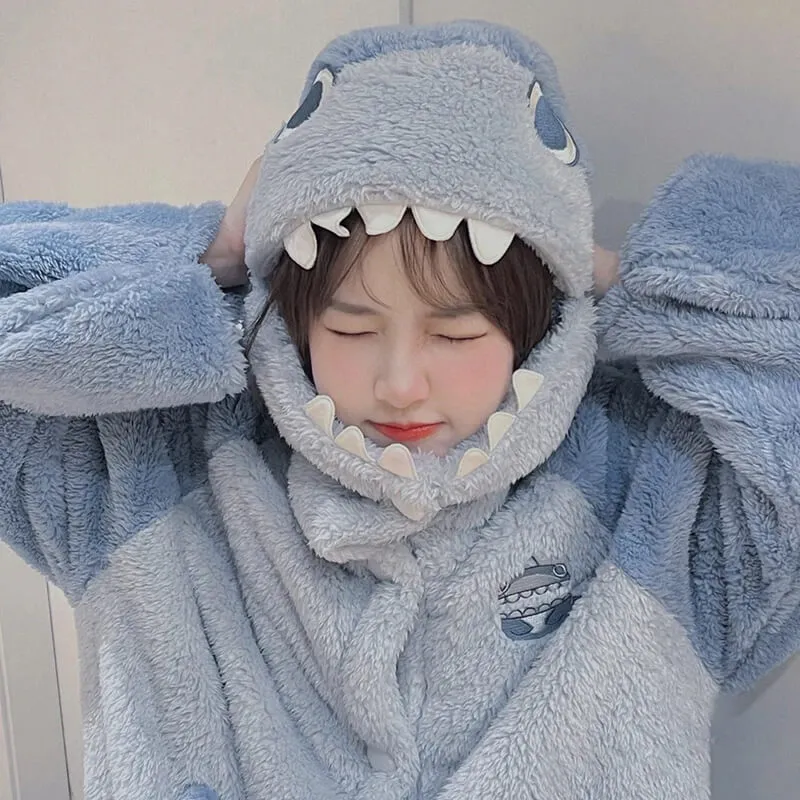 cute Shark couple Pajama suit BY9062