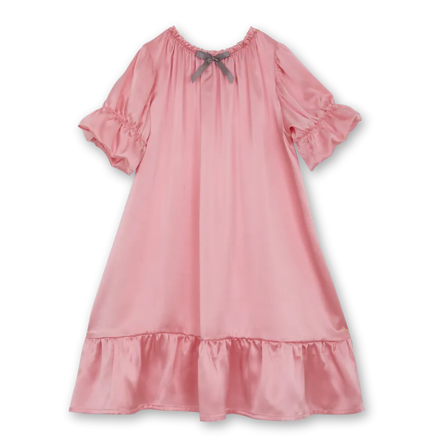 DARIA GIRLS' SILK NIGHTDRESS