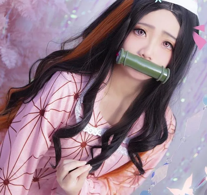 Demon Slayer Nezuko Night Gown / Demon Slayer Pajamas