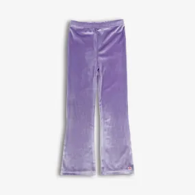 Flared Leggings | Lavender Velvet