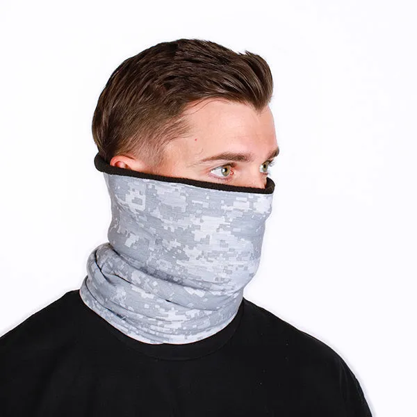 Fleece Face Shields® | Ghost Digi Camo