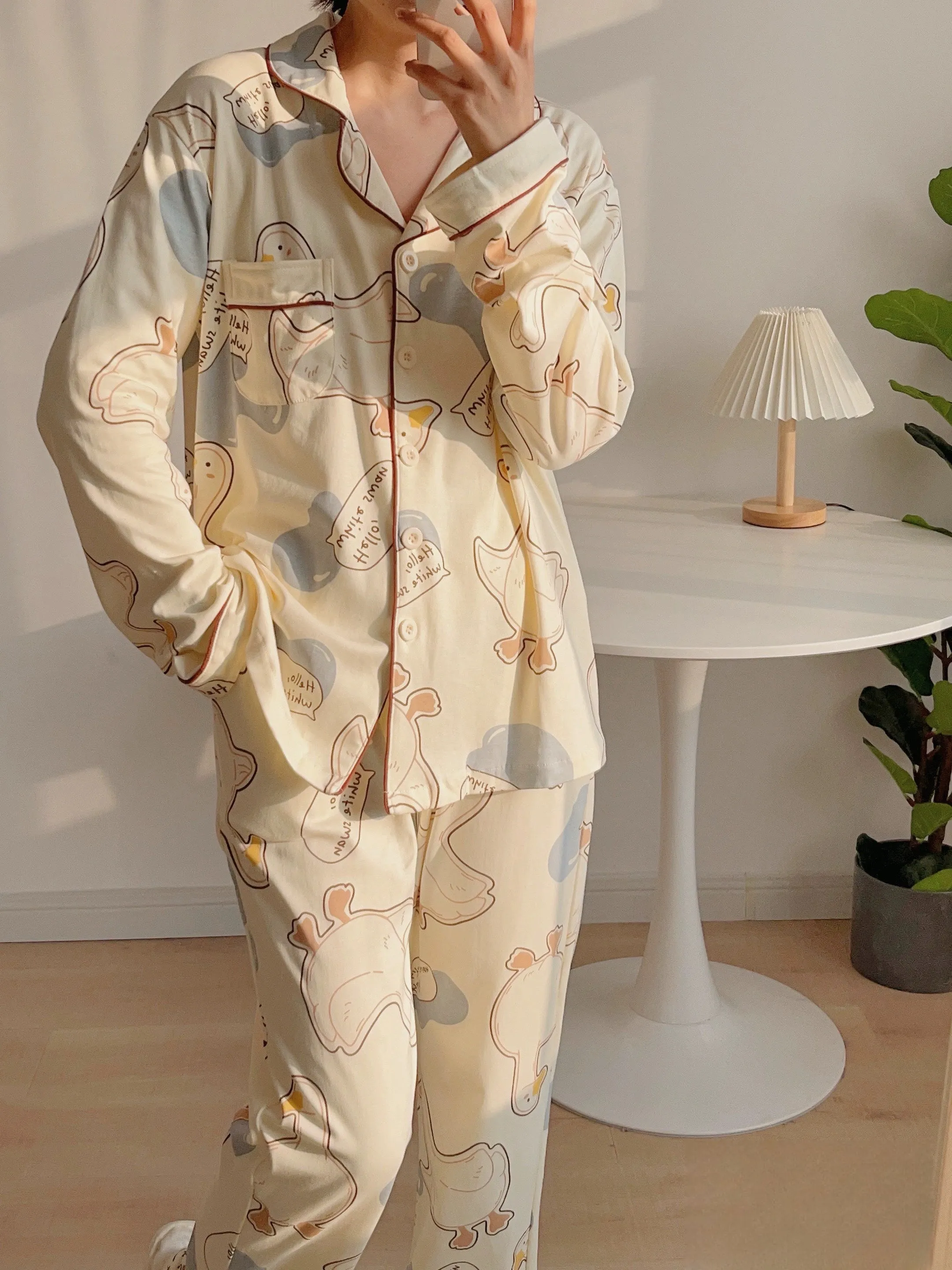 Free Duck Cotton Pajamas