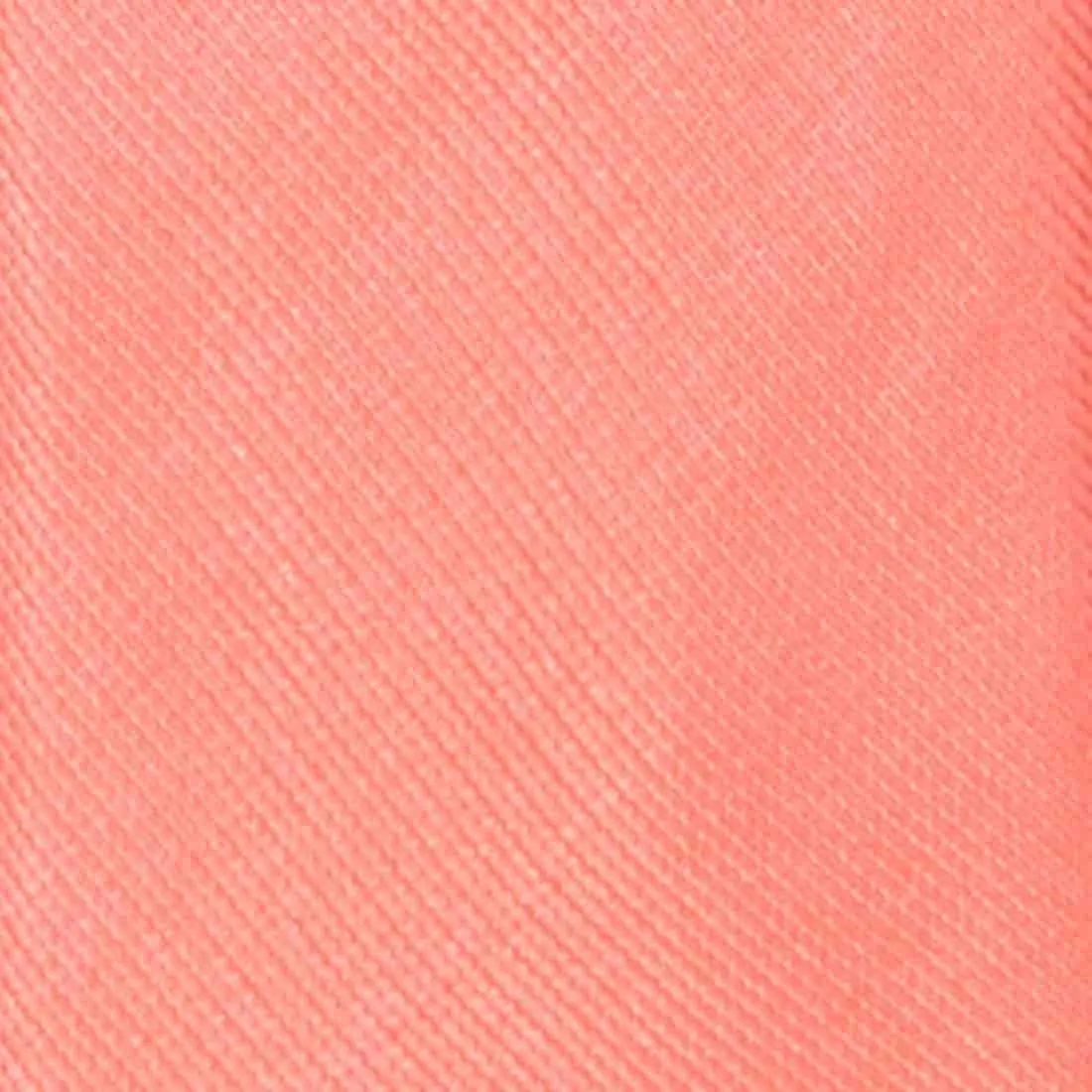 Grosgrain Solid Coral Tie