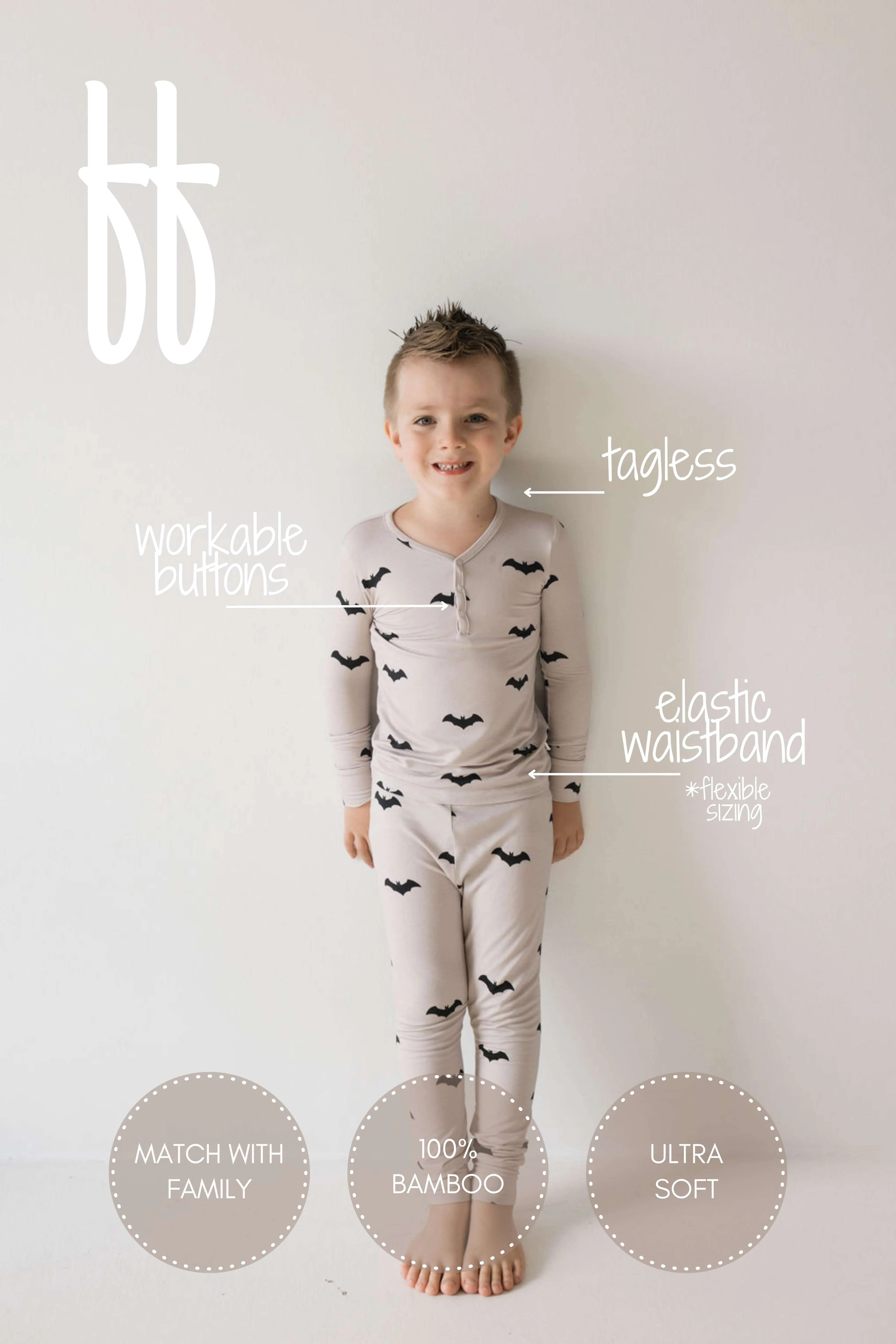 It's Bats! | Bamboo Two Piece Pajamas