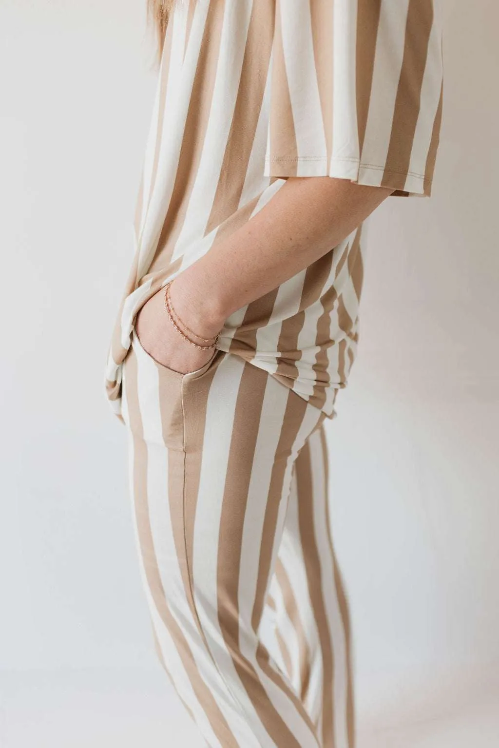 Kal Stripe | Nursing Friendly Pajamas