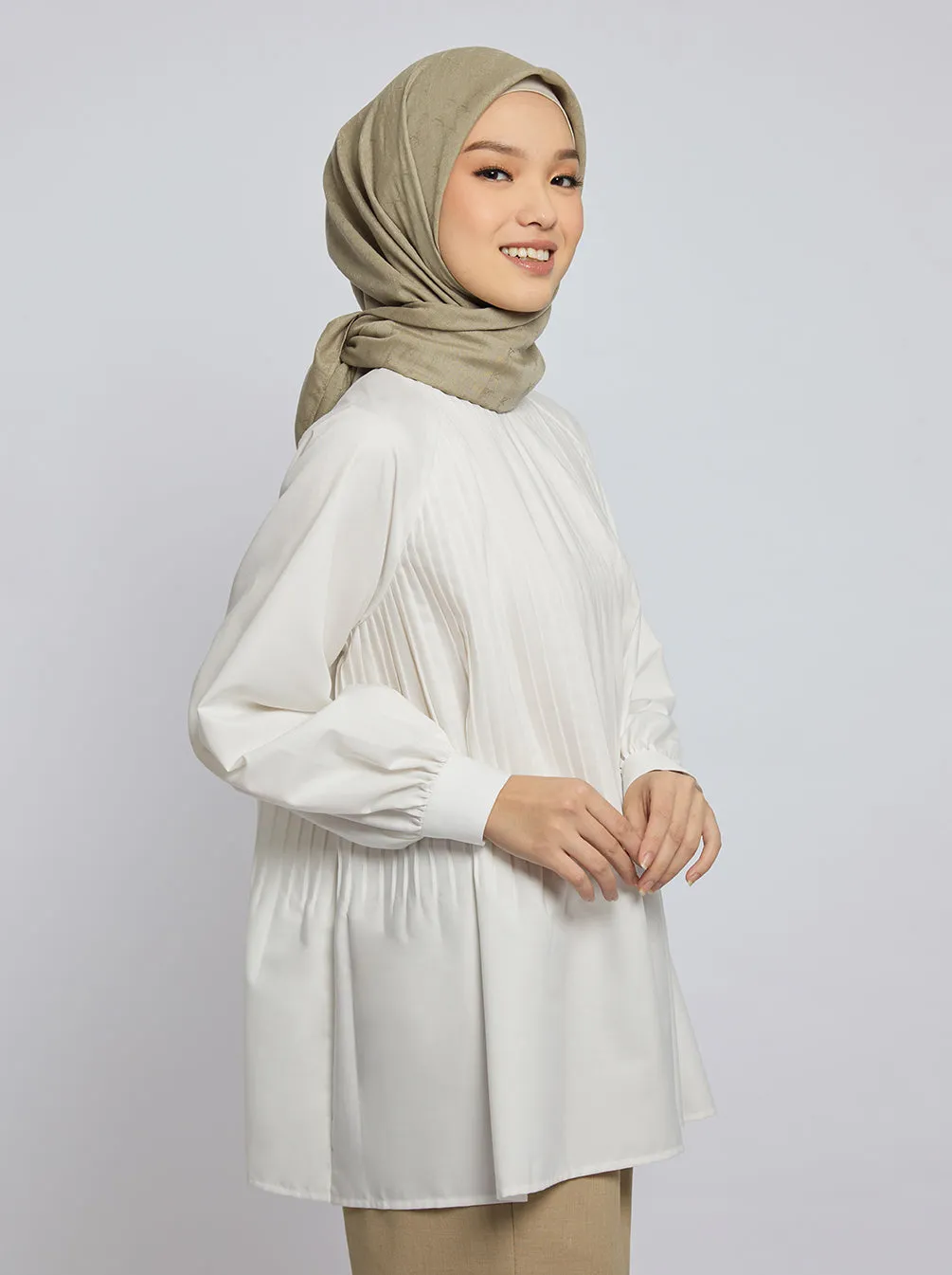 KAYANA TOP PLAIN WHITE