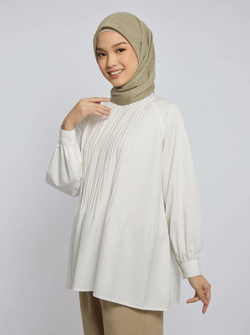 KAYANA TOP PLAIN WHITE