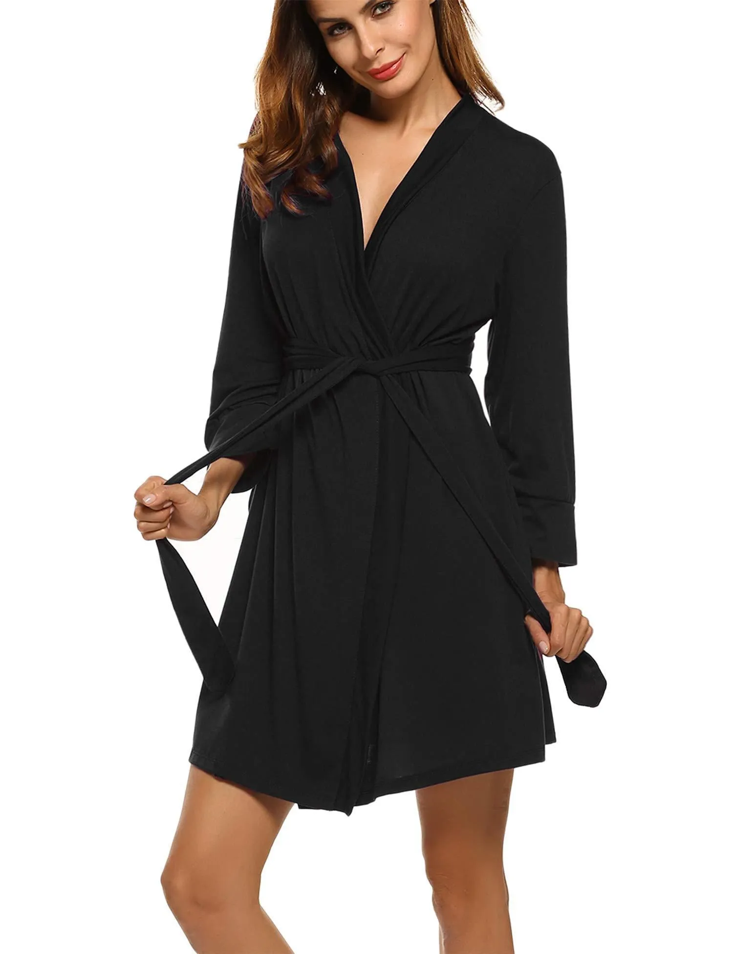 Lightweight Cotton Bathrobe