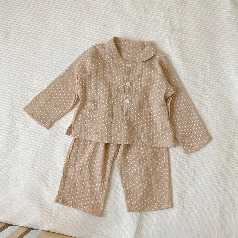 Long Sleeve Cotton Pajama Set