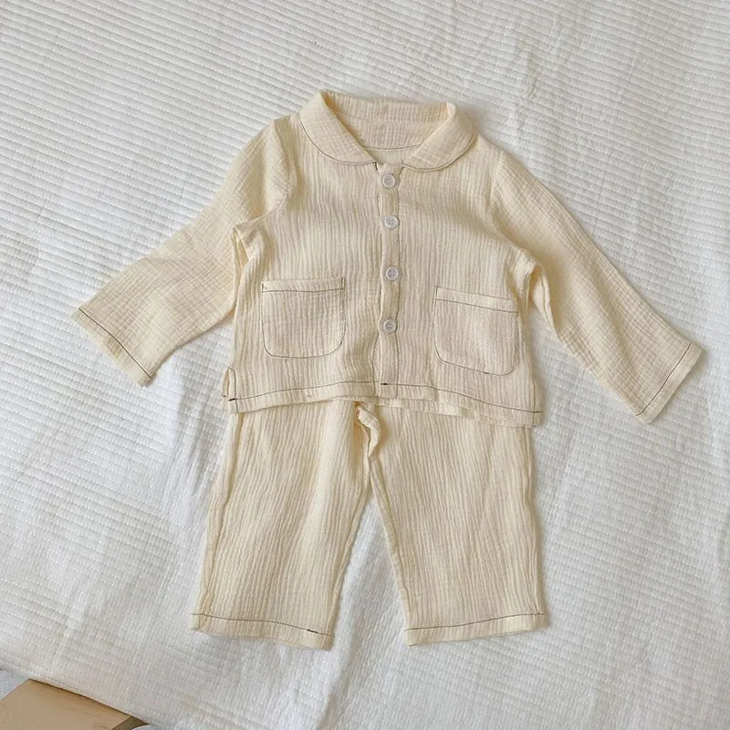 Long Sleeve Cotton Pajama Set