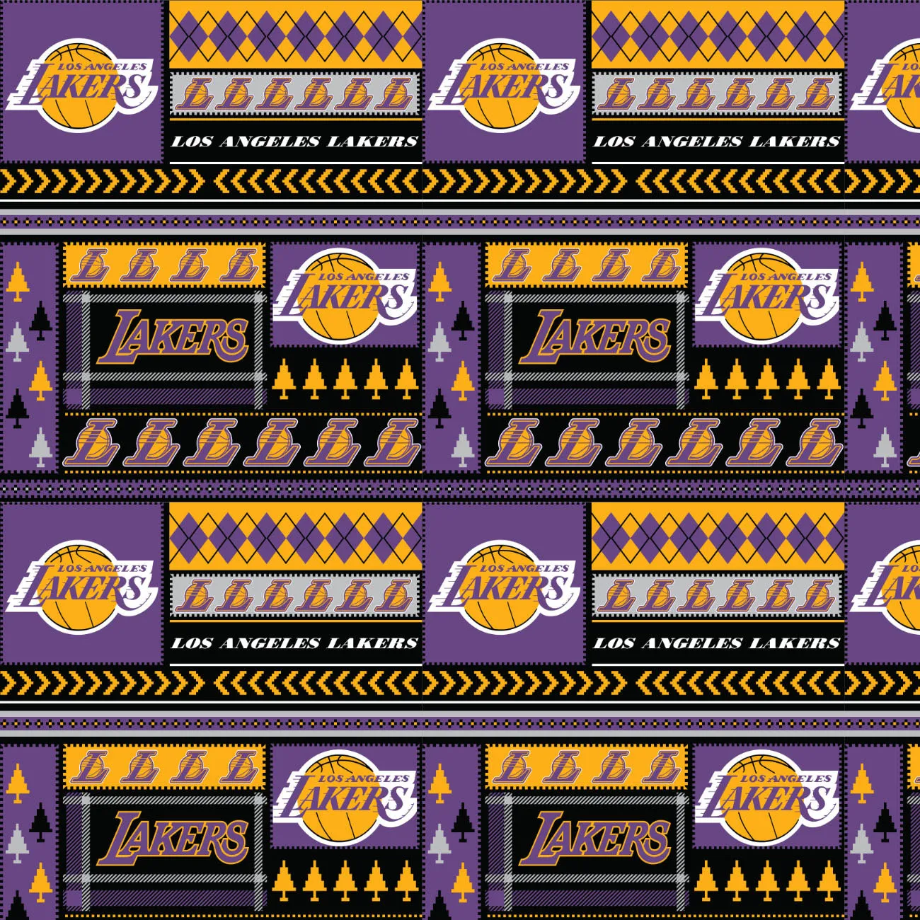 Los Angeles Lakers | Team Fair Isle