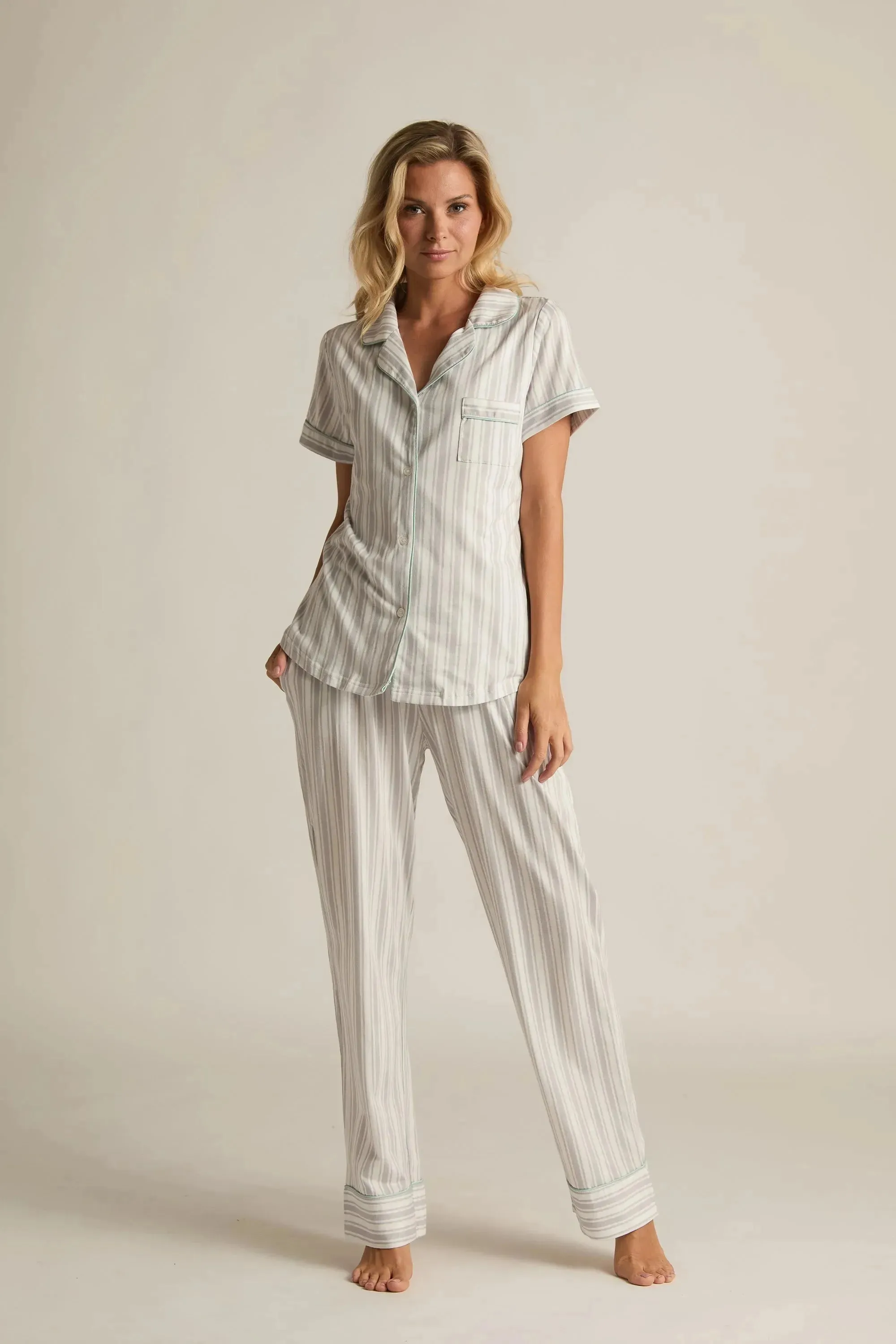 Lucy Short Sleeve Button-up