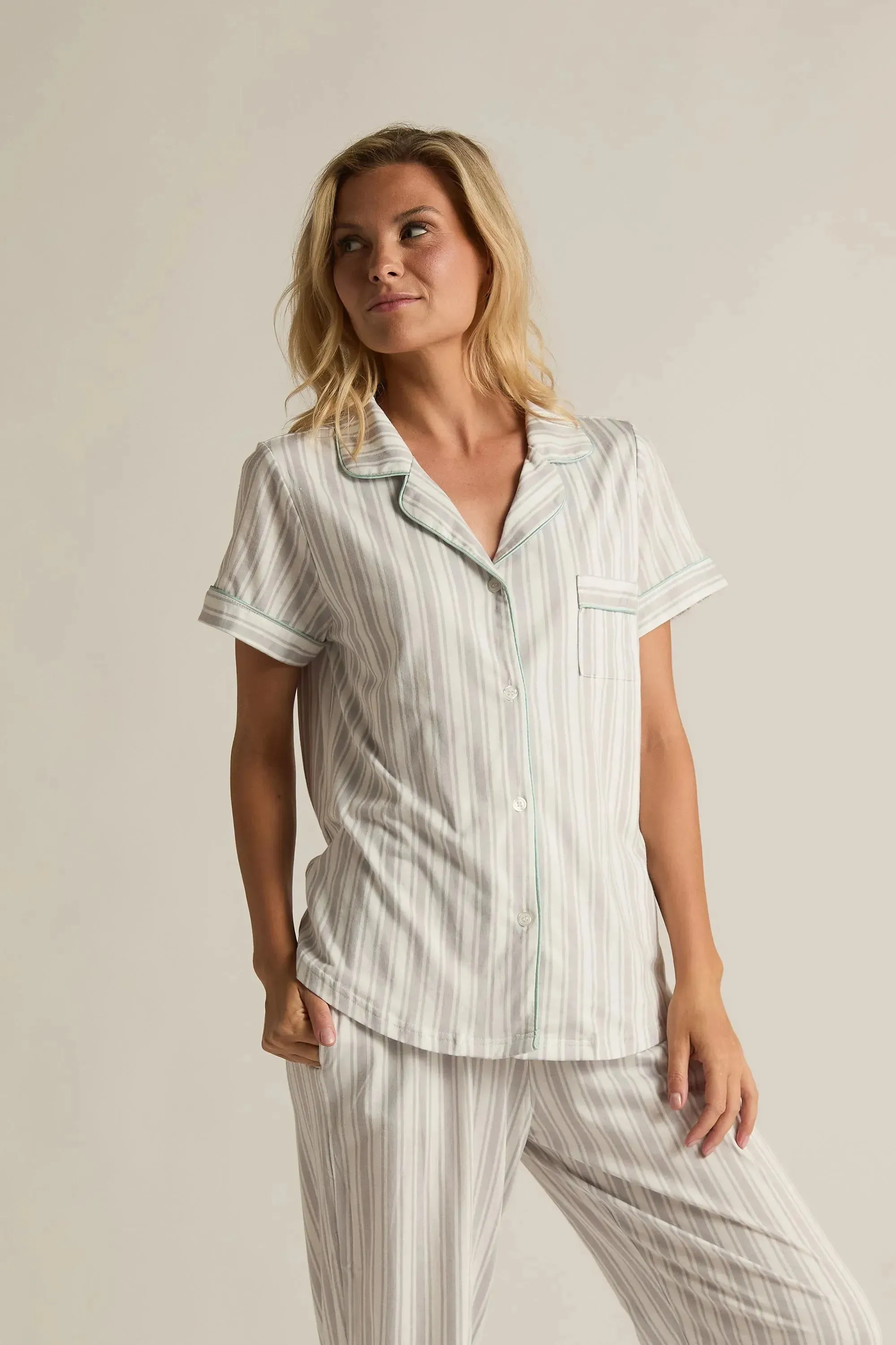 Lucy Short Sleeve Button-up