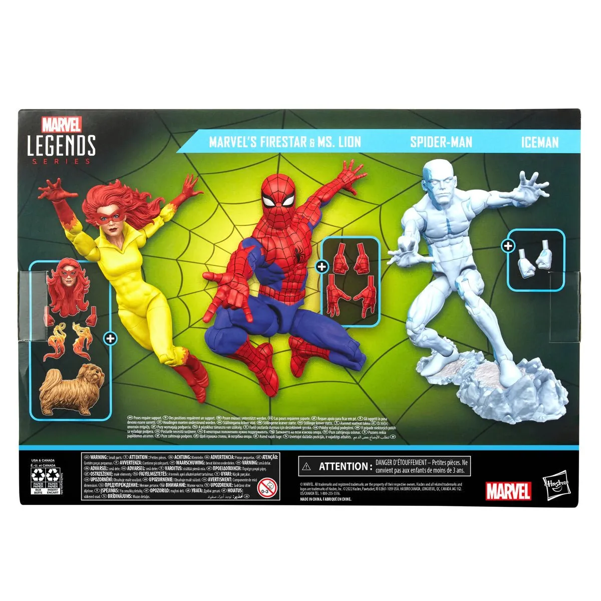 Marvel Legends Exclusive Spider-Man and His Amazing Friends 3-Pack