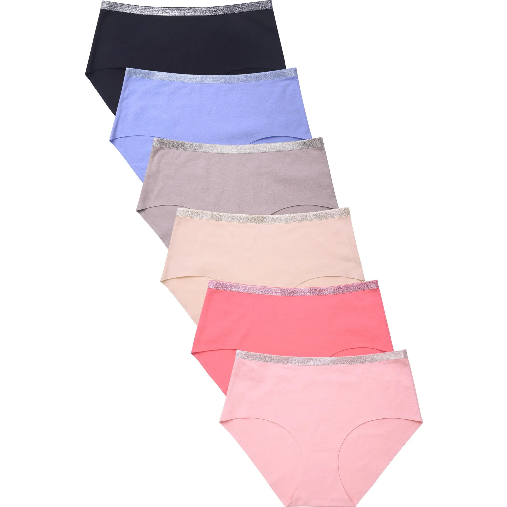 MOPAS NO SHOW COTTON BRIEF PANTY (LPN2305CR)