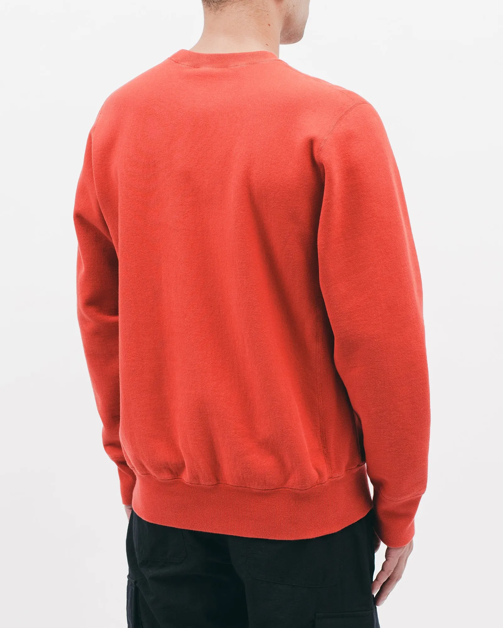 Natural Dyed Crew Fleece - Tomato