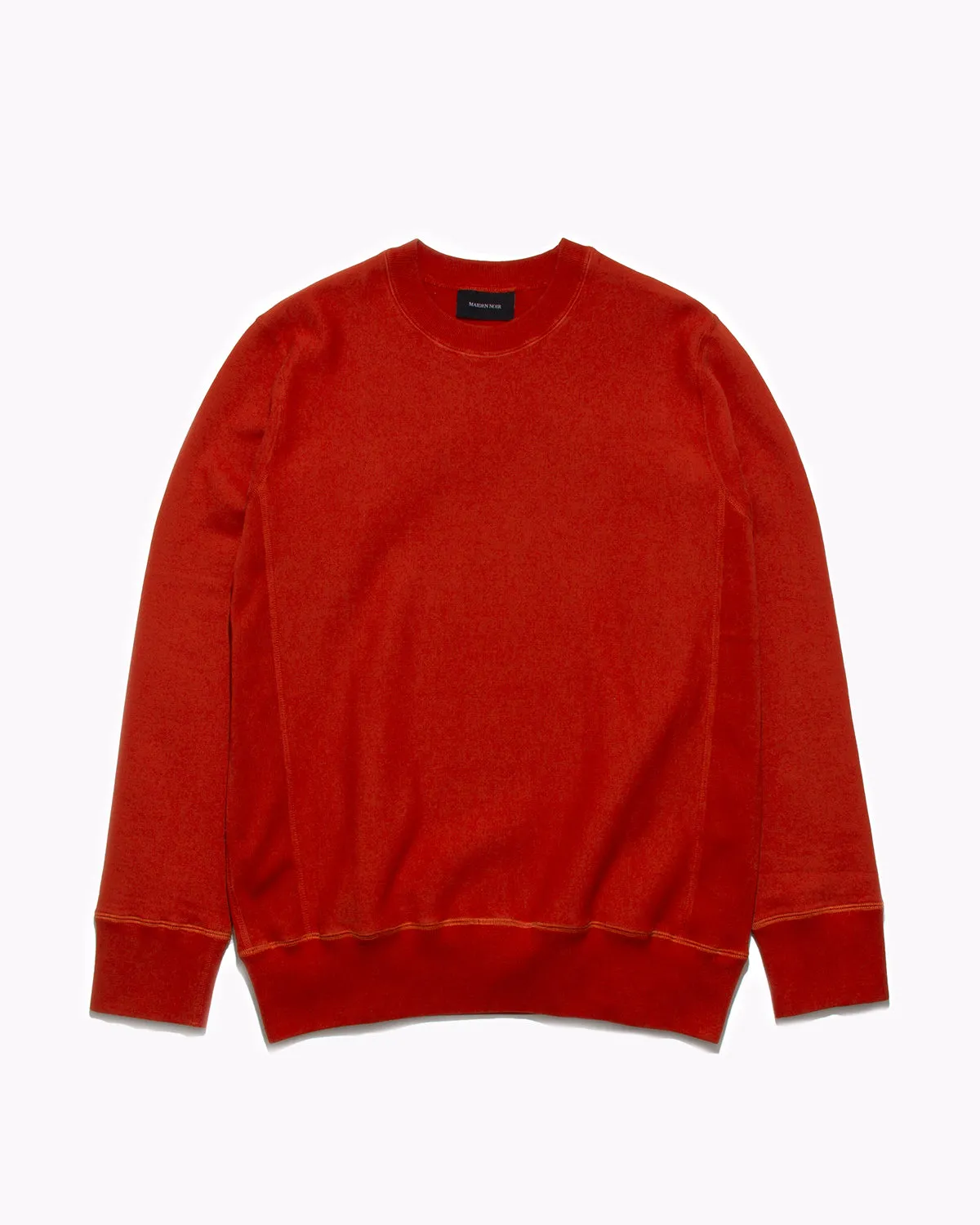 Natural Dyed Crew Fleece - Tomato