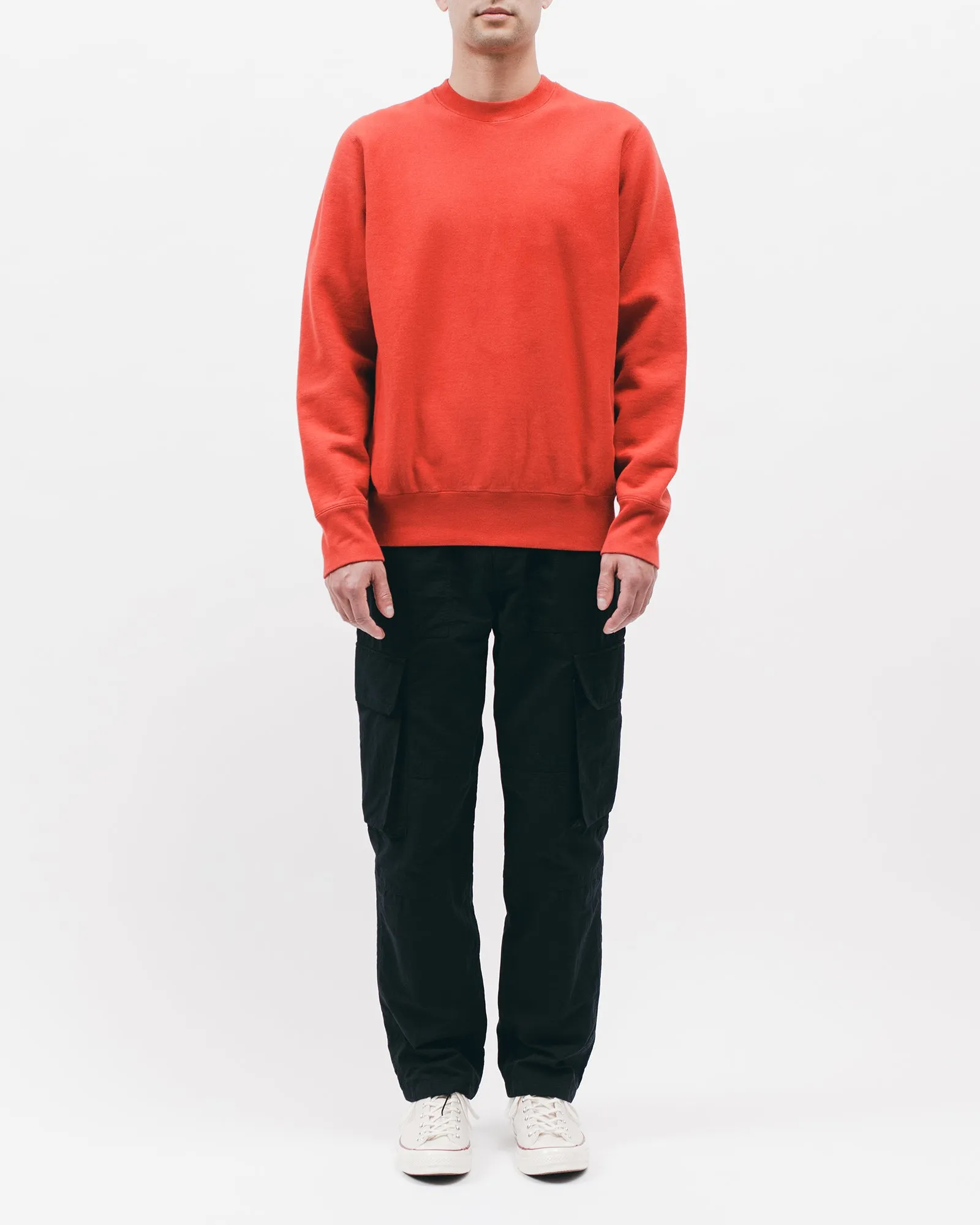 Natural Dyed Crew Fleece - Tomato