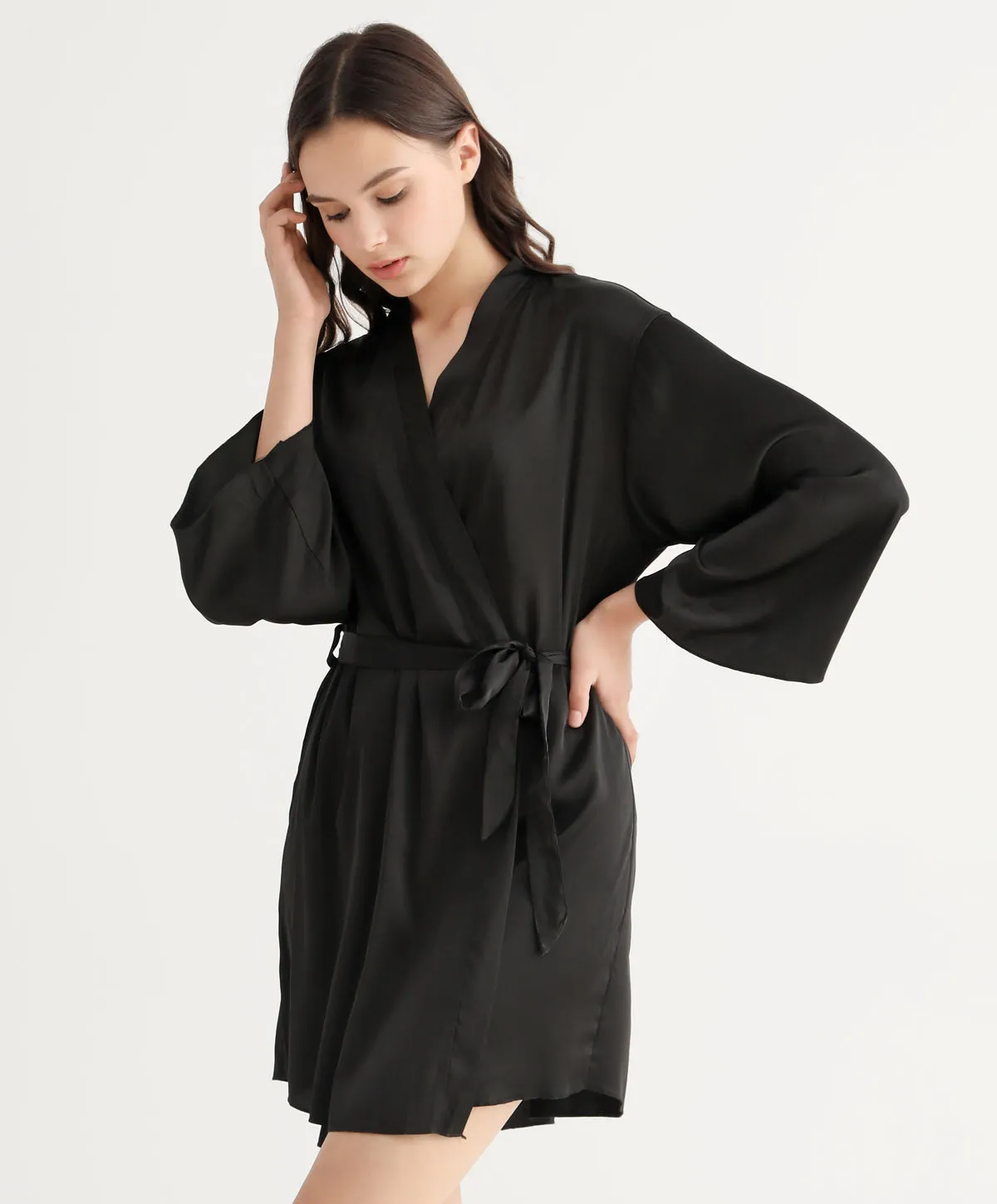 Poetic Lounge Satin Robe