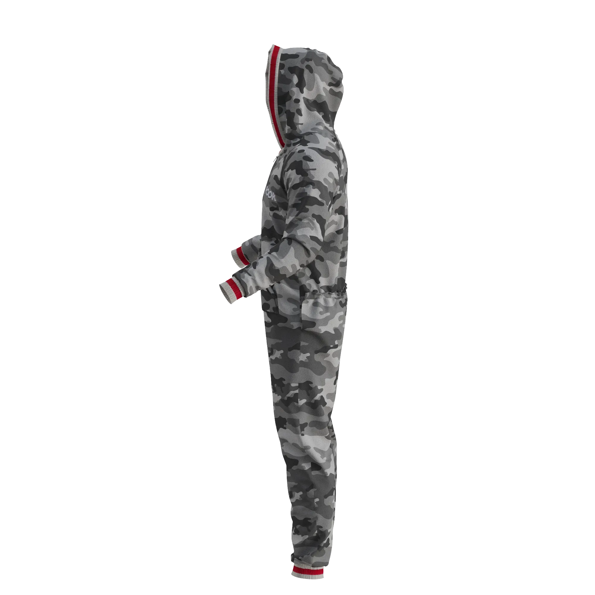 Pook Onesie - Camo Grey (Adult Unisex)