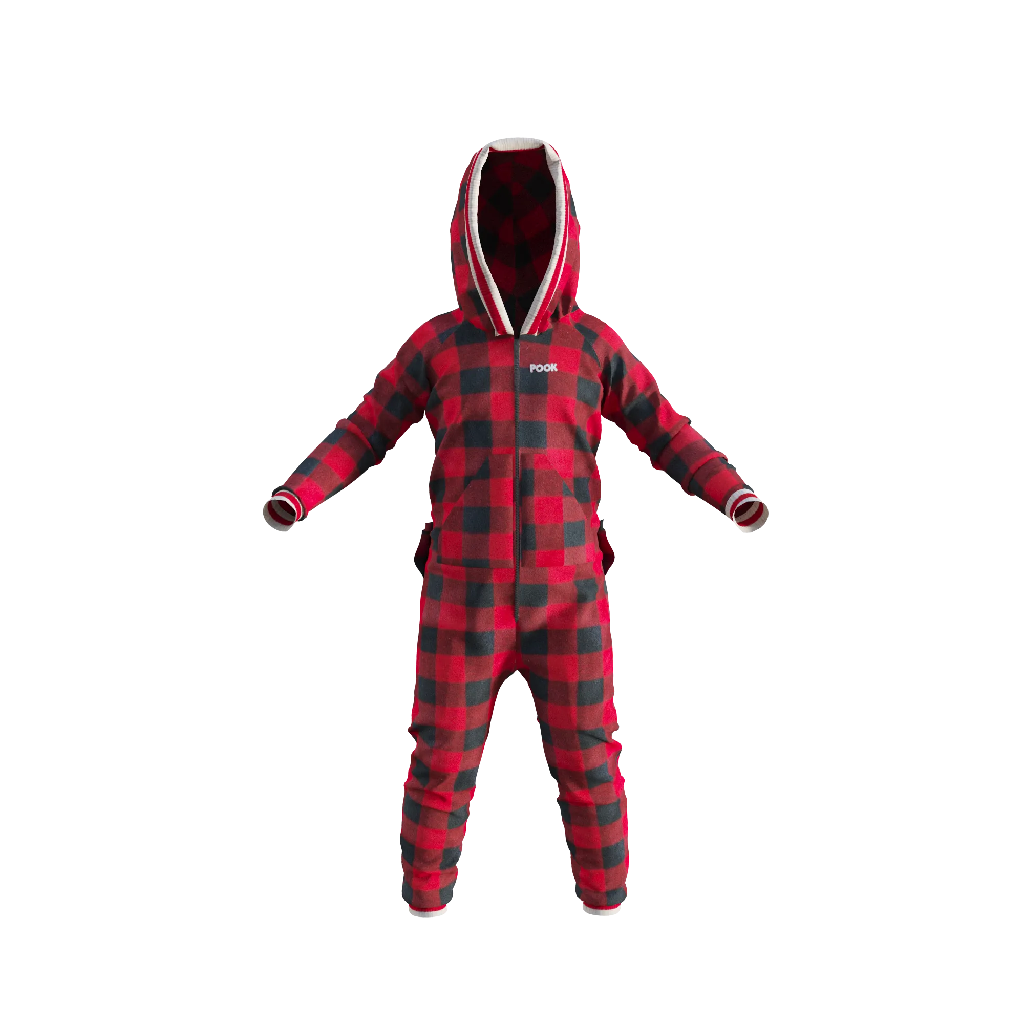 Pook Onesie - Red (Child Unisex)