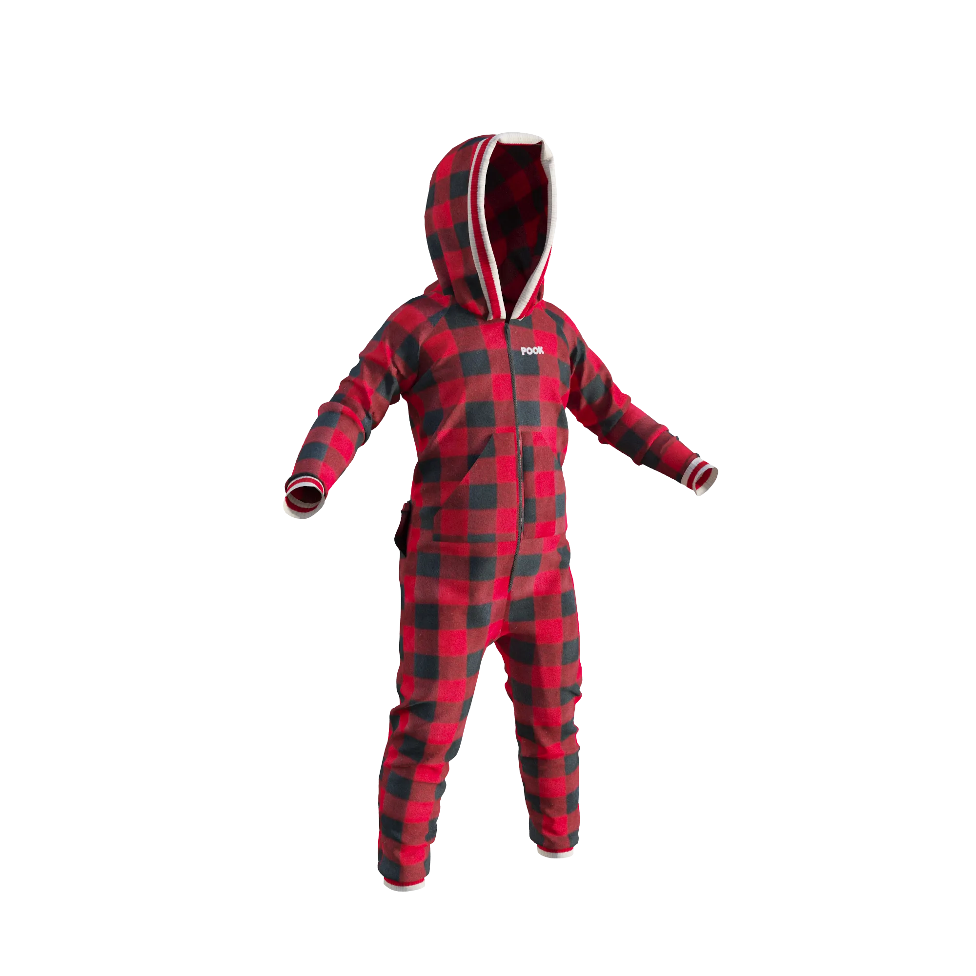 Pook Onesie - Red (Child Unisex)