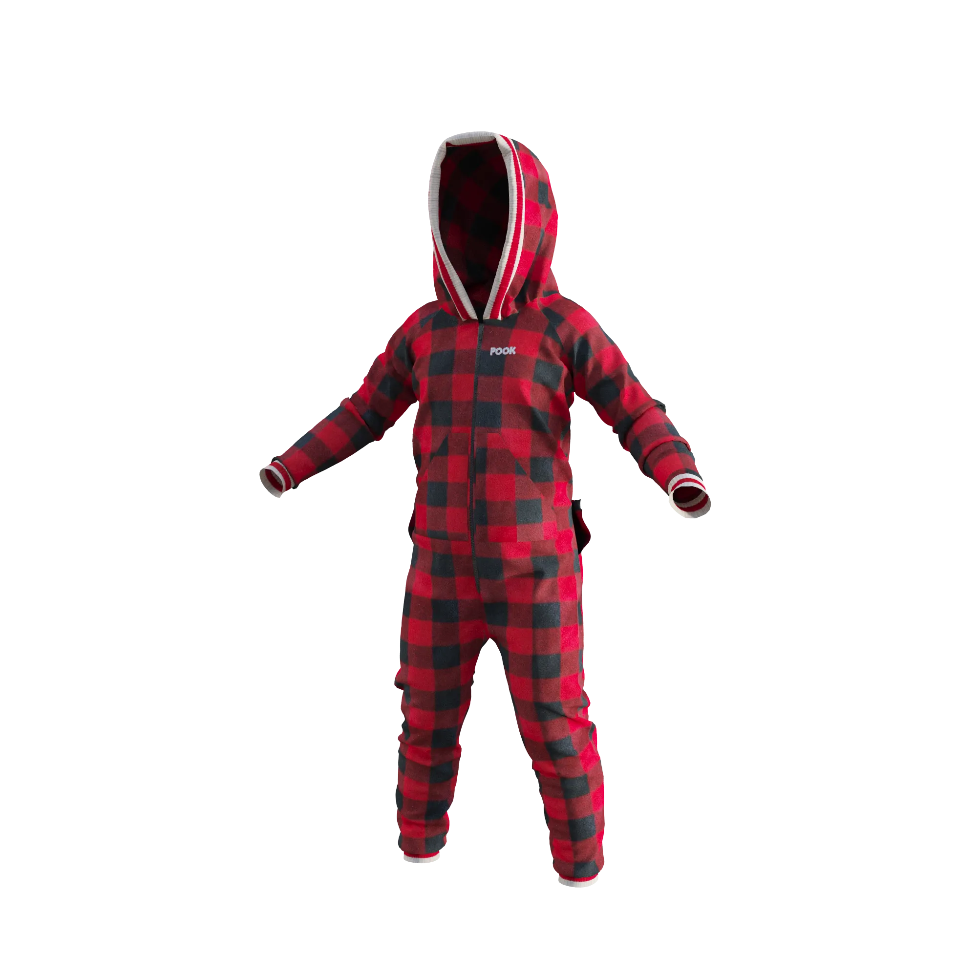 Pook Onesie - Red (Child Unisex)