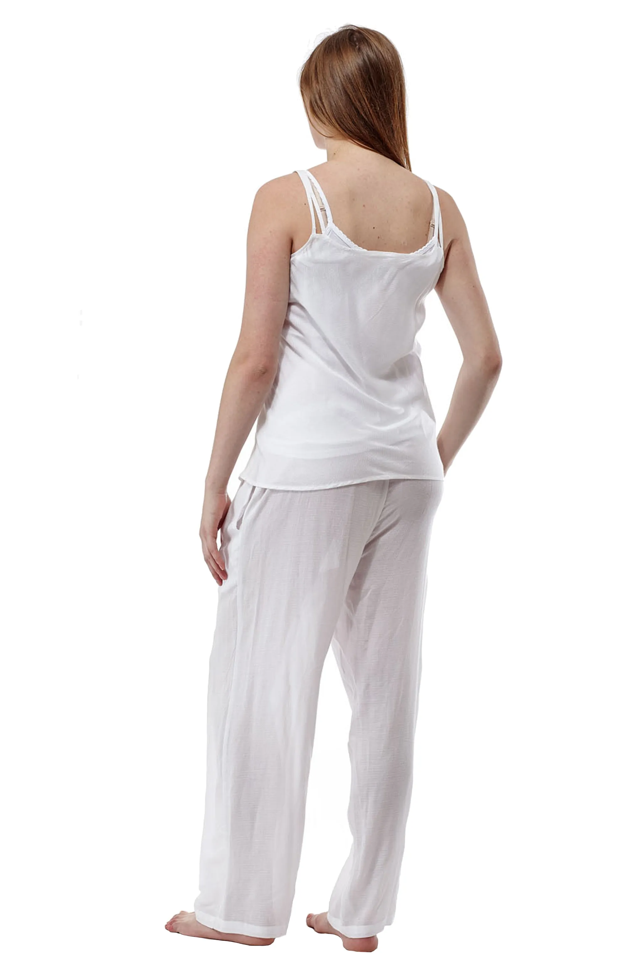 Solid Rayon PJs